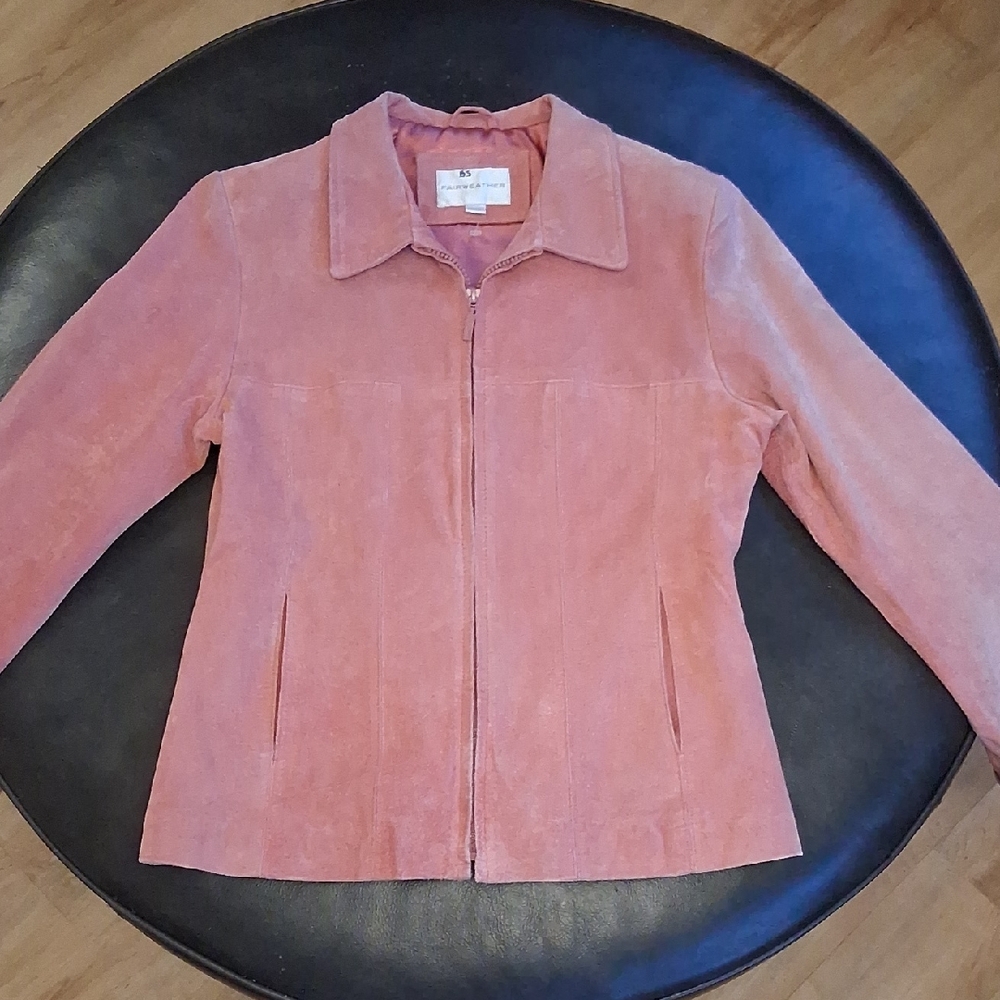 Pink Suede Jacket